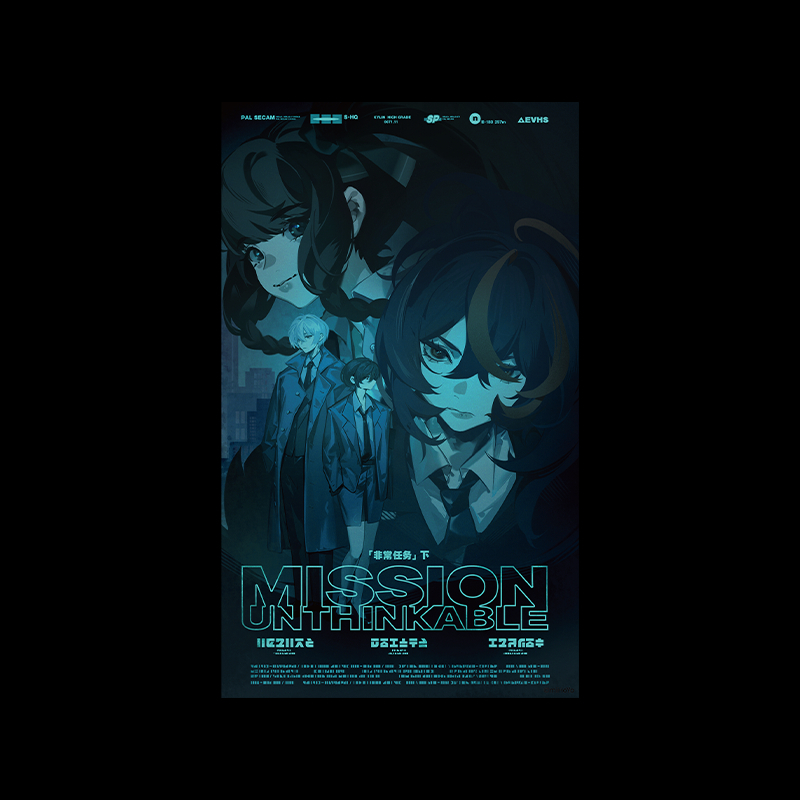 【Pre-order】Zenless Zone Zero - RandomPlay Videotapes Series Poster Vol. 3