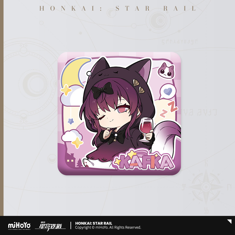 【Pre-Order】Honkai: Star Rail - Girls' Dormitory Series Chibi Character Square Badge