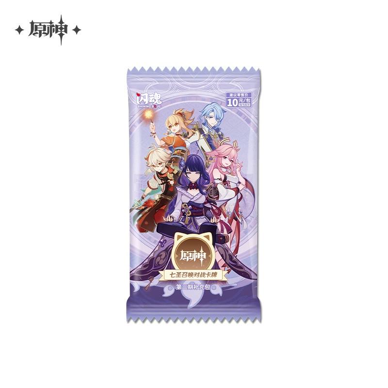 genshin impact booster box Genshin Impact – Genius Invokation TCG Booster Pack Vol. 3