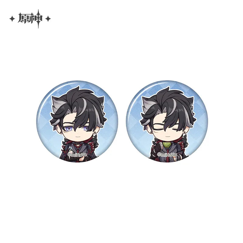 【Pre-Order】Genshin Impact - The Snapshot of a Jade-Covered Screen Series Mini Badges Set