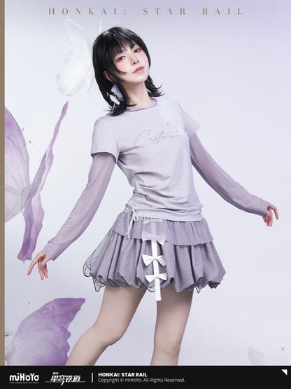 【Pre-Order】Honkai: Star Rail - Castorice Theme Impression Series Layered Look T-Shirt