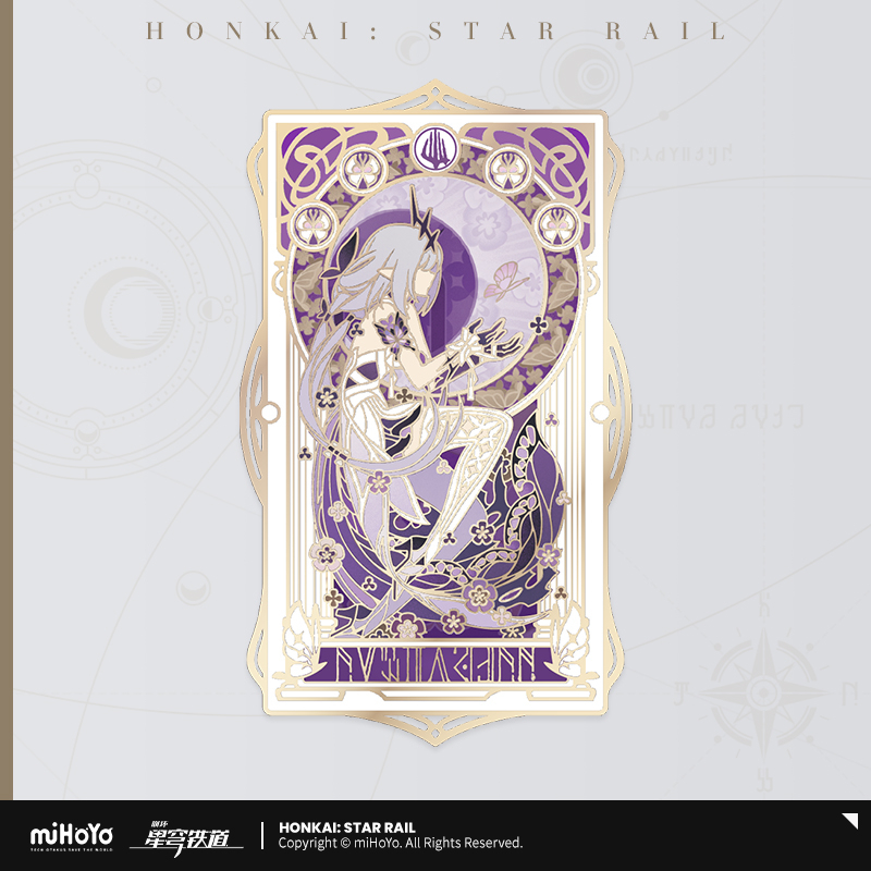 【Pre-Order】Honkai: Star Rail -As I've Written Series Metal Bookmark