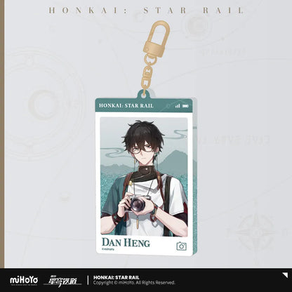 Honkai: Star Rail - Express Travel Acrylic Sanddrift Keychain