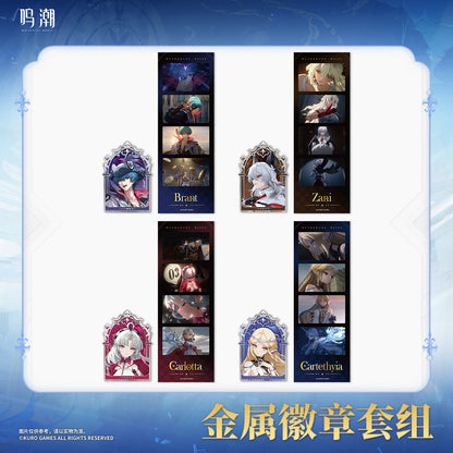 【Pre-Order】Wuthering Waves - Stars Intertwined Series Metal Badge Set
