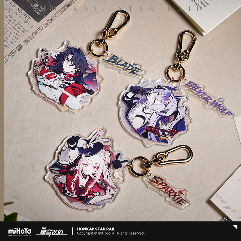 【Pre-Order】Honkai: Star Rail - Aha's Cosmic Series Acrylic Keychain