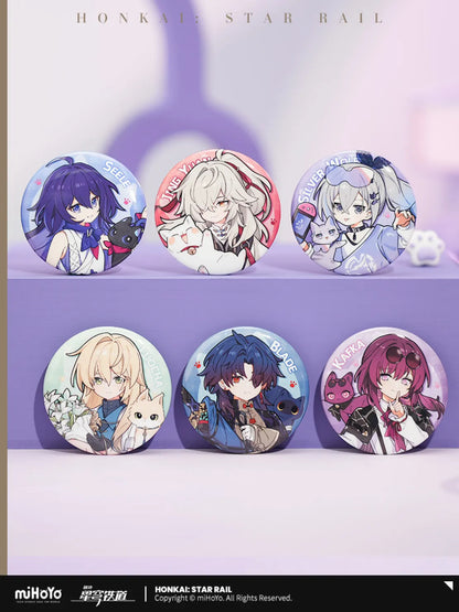 Honkai: Star Rail - Little Cat Series Tinplate Badge