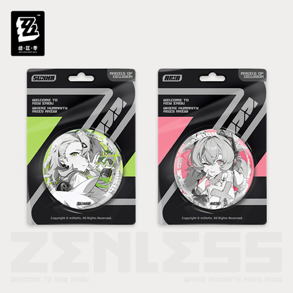 【Pre-Order】Zenless Zone Zero - Mindscape Cinema Reflective Badge Angels of Delusion