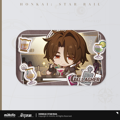 【Pre-Order】Honkai: Star Rail - Pom-Pom Photo Album Series Tinplate Badge