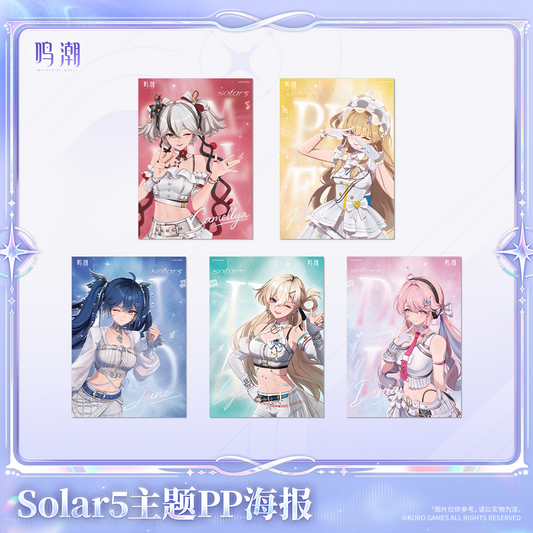 【Pre-Order】Wuthering Waves - Solar5 Themed PP Poster