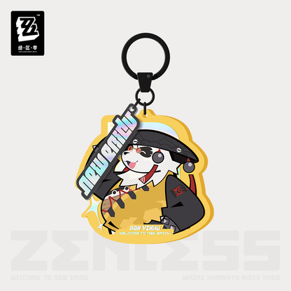 【Pre-order】Zenless Zone Zero - New Eridu Series Chibi Keychain: Yunkui Summit