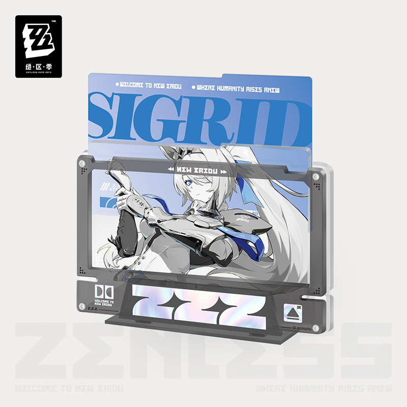 【Pre-Order】Zenless Zone Zero - Mindscape Cinema Layered Acrylic Block: Airspace Patrol Department (A.P.D.)
