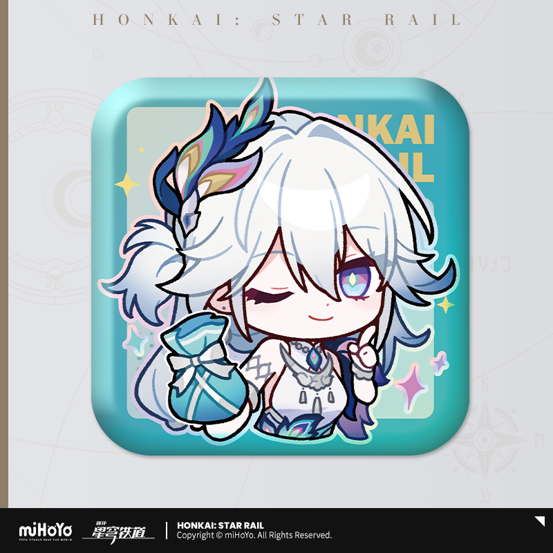 【Pre-Order】Honkai: Star Rail - Pom-Pom Gallery Square Badge