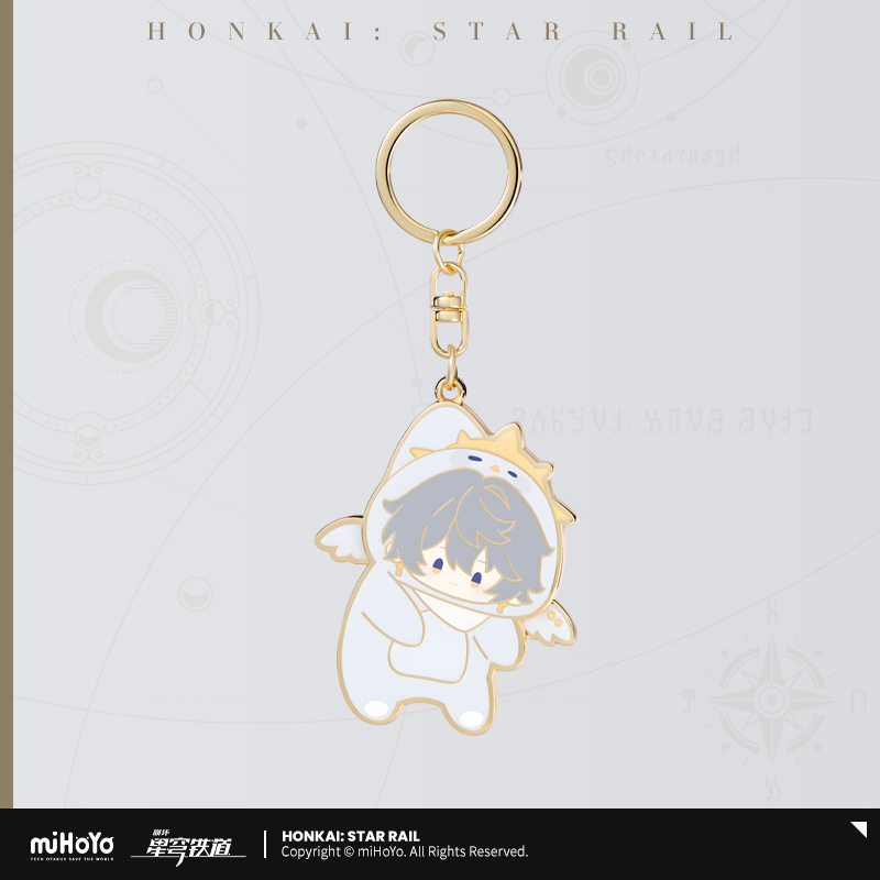 【Pre-order】Honkai: Star Rail - Boys' Dormitory Series Chibi Metal Keychain