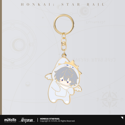 【Pre-order】Honkai: Star Rail - Boys' Dormitory Series Chibi Metal Keychain