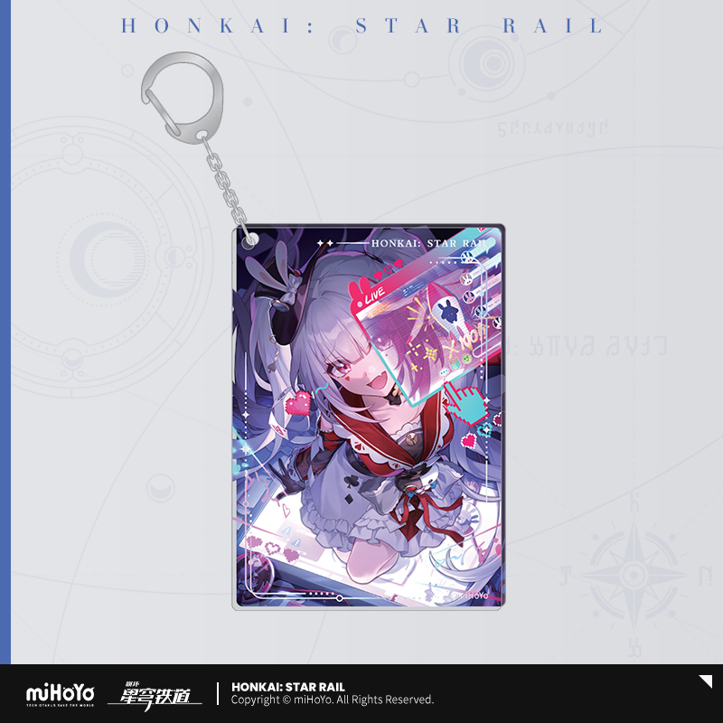 【Pre-Order】Honkai: Star Rail - Light Cone Series Acrylic Keychain Ver.2