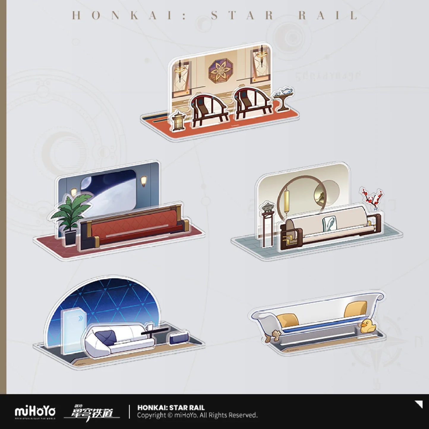 Honkai: Star Rail - Owlbert’s Reception Room Series Acrylic Standee