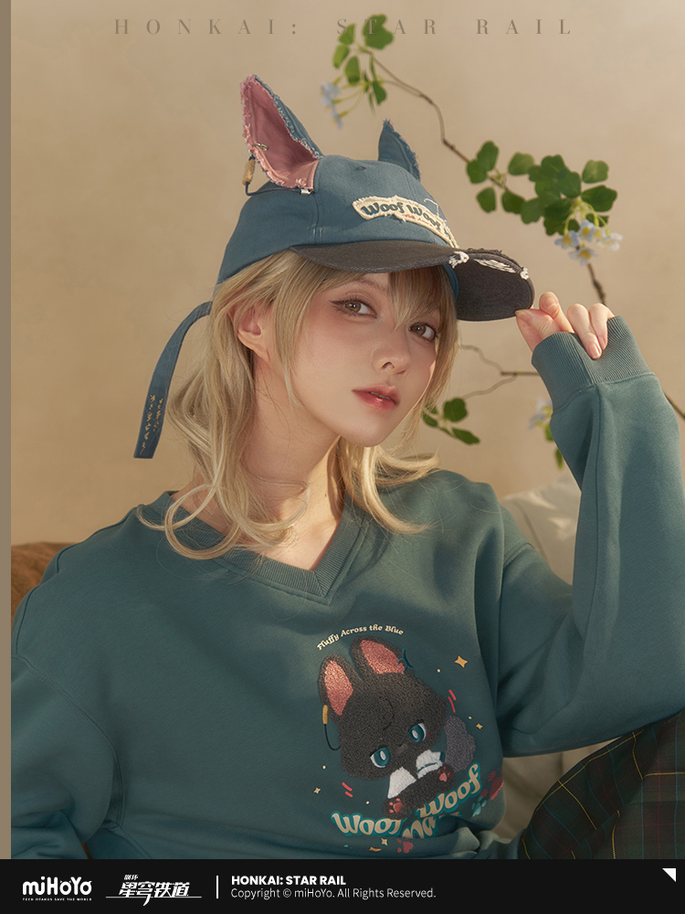【Pre-Order】Honkai: Star Rail - Fluffy Across the Blue Series Woof Woof Dan Baseball Cap