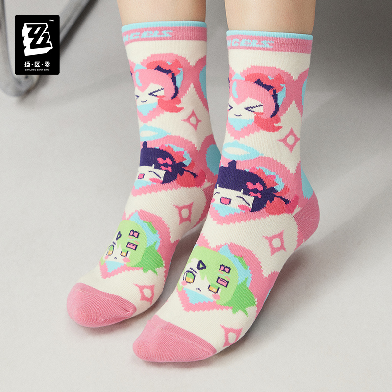 【Pre-Order】Zenless Zone Zero - 3Z STUDIO Angles of Delusion Embroidered Socks Set