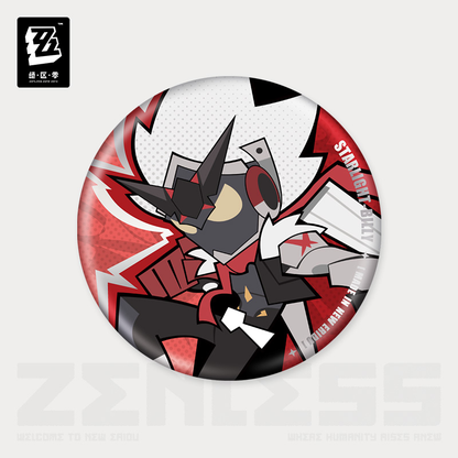 Zenless Zone Zero - New Eridu Series Chibi Badge : Cunning Hares