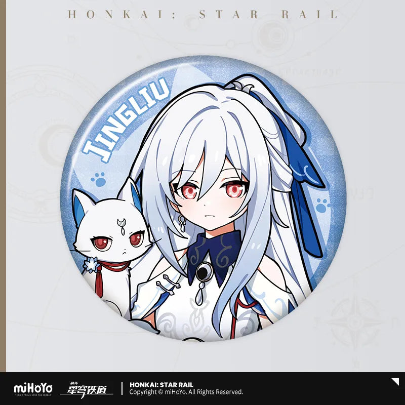 Honkai: Star Rail - Little Cat Series Tinplate Badge