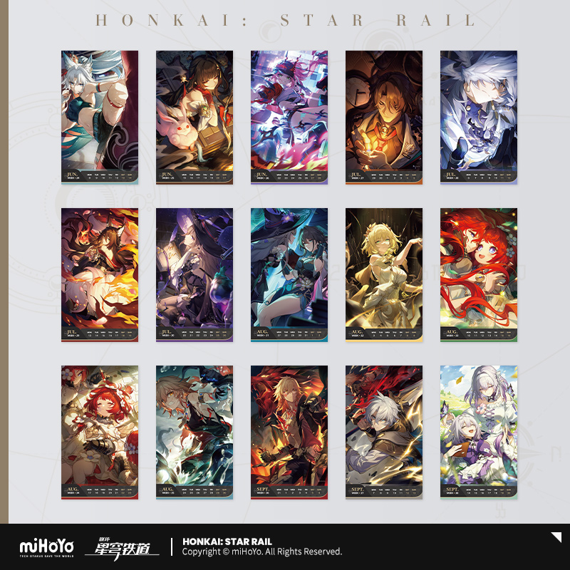 【Pre-order】Honkai: Star Rail - Calendar 2026