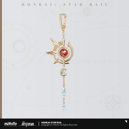【Pre-Order】Honkai: Star Rail - Anaxa Impression Metal Keychain
