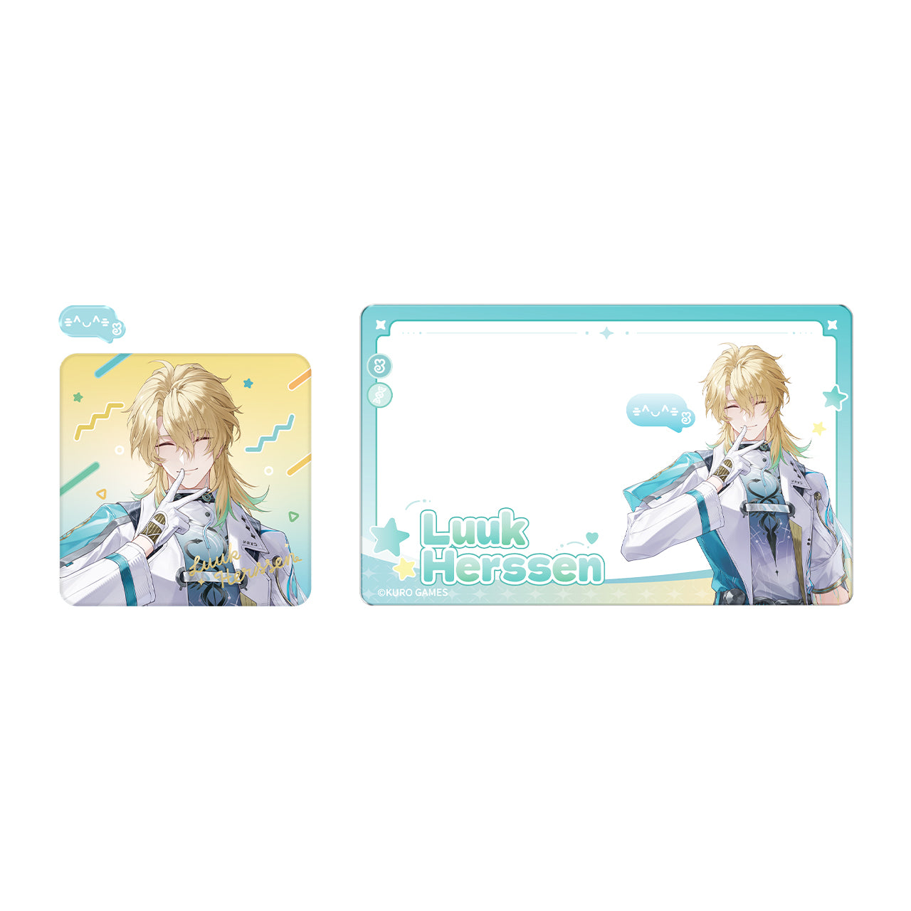 【Pre-Order】Wuthering Waves - Two Yeah Series Badge & Acrylic Clear Card Set