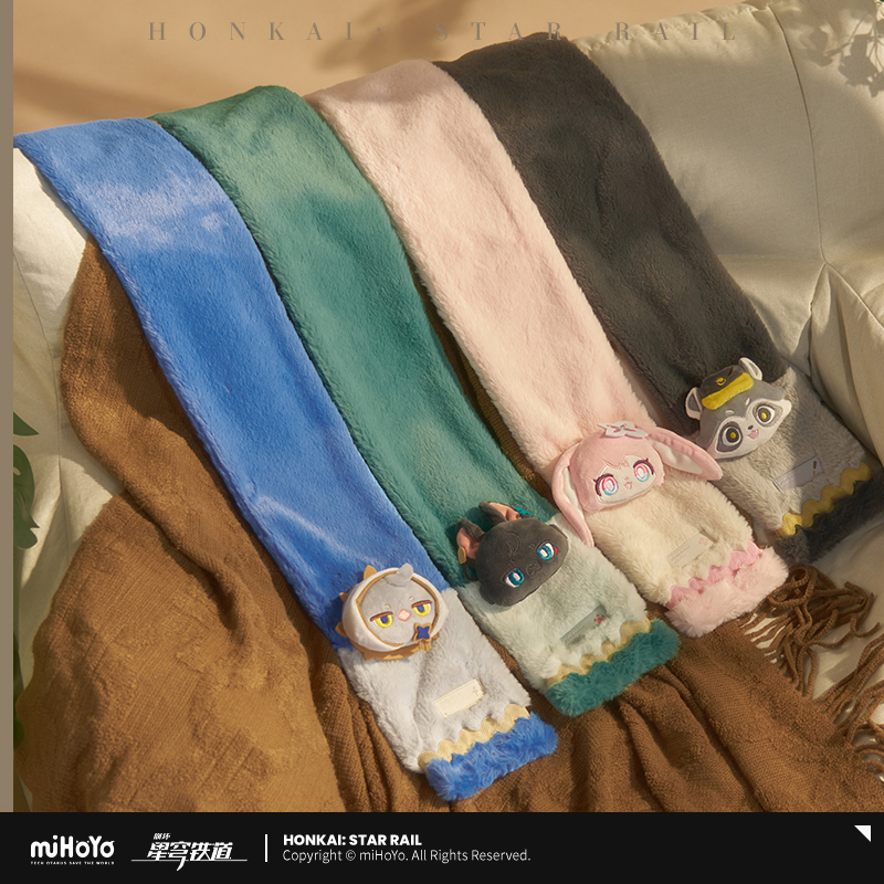【Pre-Order】Honkai: Star Rail -Fluffy Across the Blue Series Plush Scarf