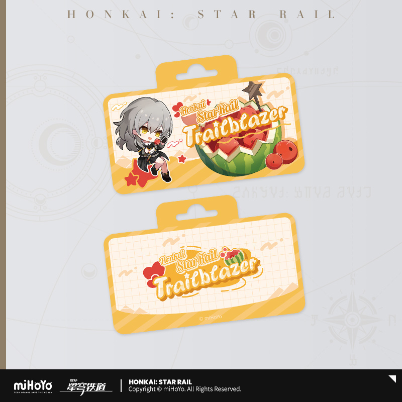 【Pre-Order】Honkai: Star Rail - Fruity Summer Series Chibi Acrylic Clip