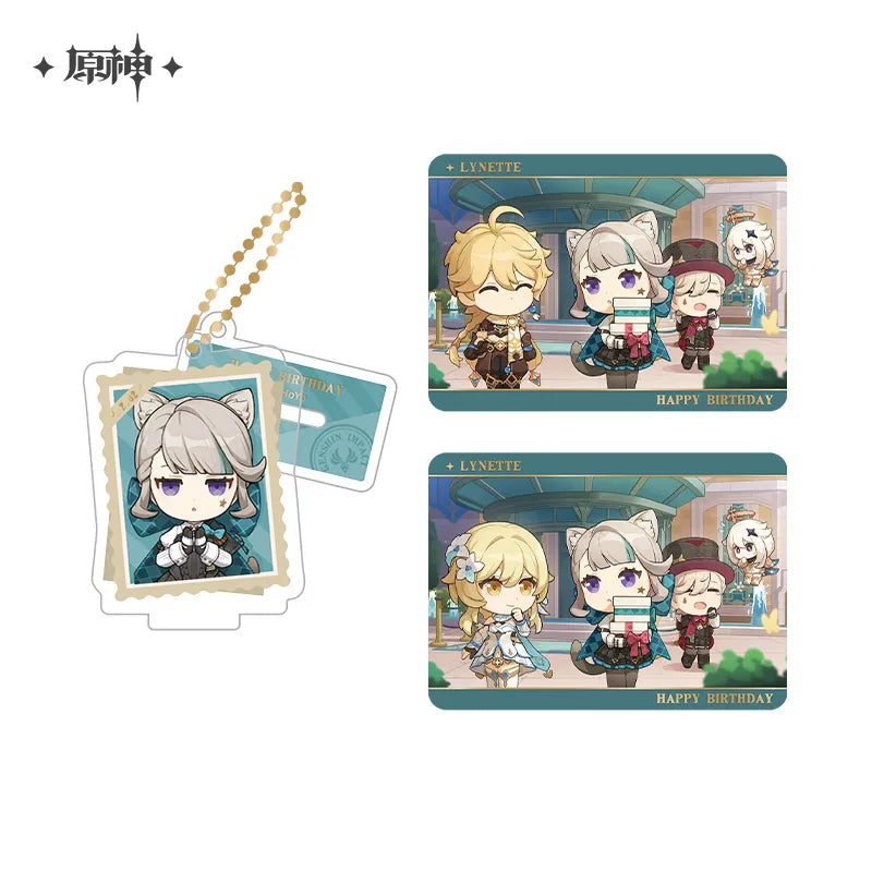 【Pre-Order】Genshin Impact - The Snapshot of a Jade-Covered Screen Character Standee Collection Card Set