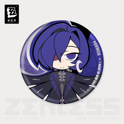 Zenless Zone Zero - New Eridu Series Chibi Badge: Krampus Compliance Authority