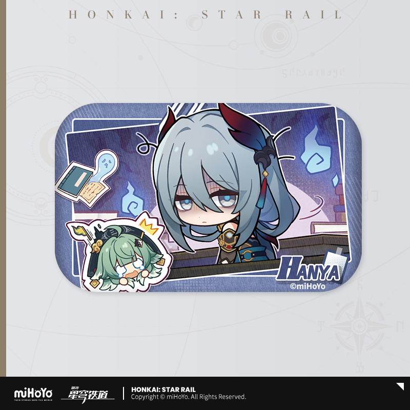 【Pre-Order】Honkai: Star Rail - Pom-Pom Photo Album Series Tinplate Badge