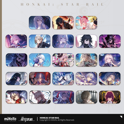 Honkai: Star Rail - The Memories We Share Series Tinplate Badge Vol.2