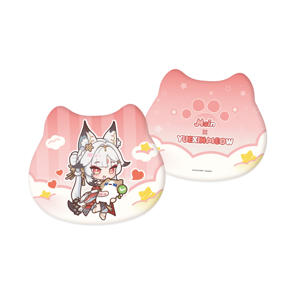 【Pre-Order】Wuthering Waves × YUE XIN MEOW - Daily Resonance Themed Plush Pillow