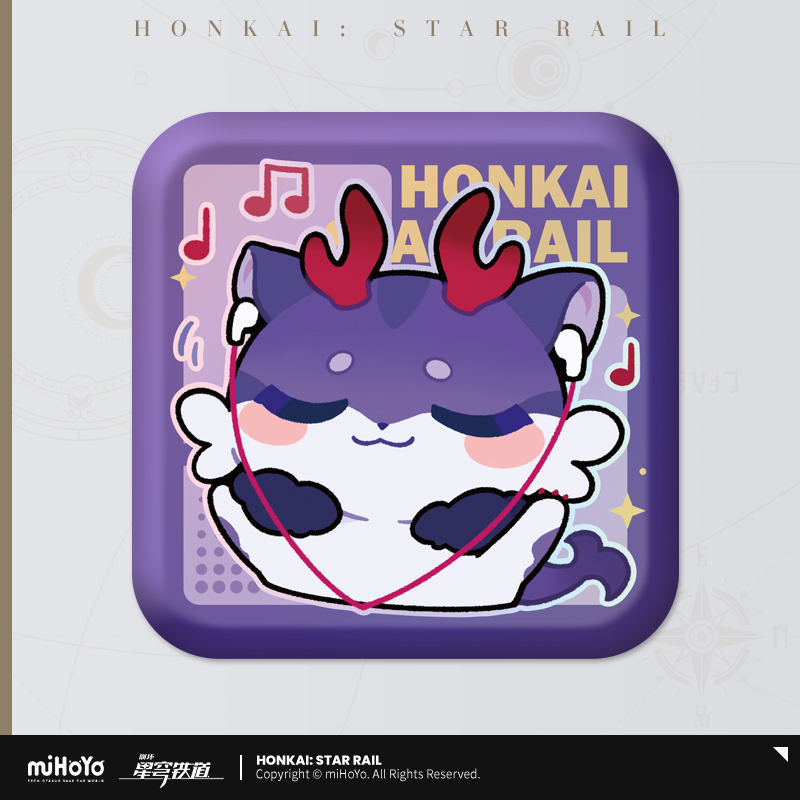 Honkai: Star Rail - Pom-Pom Gallery Square Badge