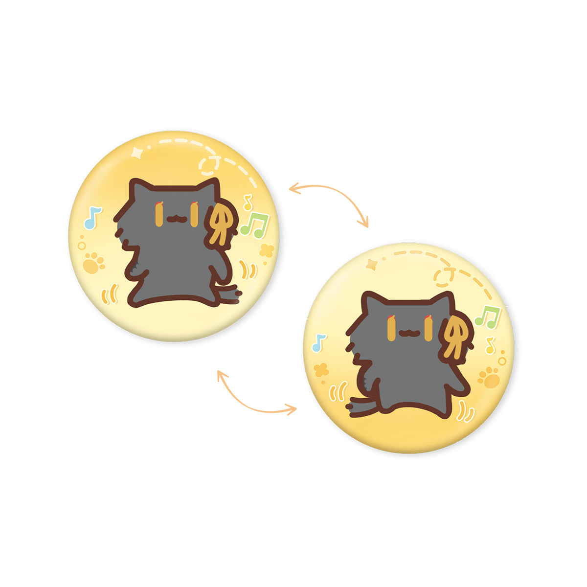 【Pre-Order】Wuthering Waves × YUE XIN MEOW - Daily Resonance Themed Lenticular Badge