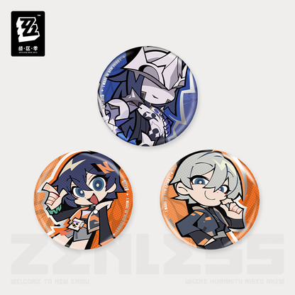 Zenless Zone Zero - New Eridu Series Chibi Badge: Random Play/Phaethon