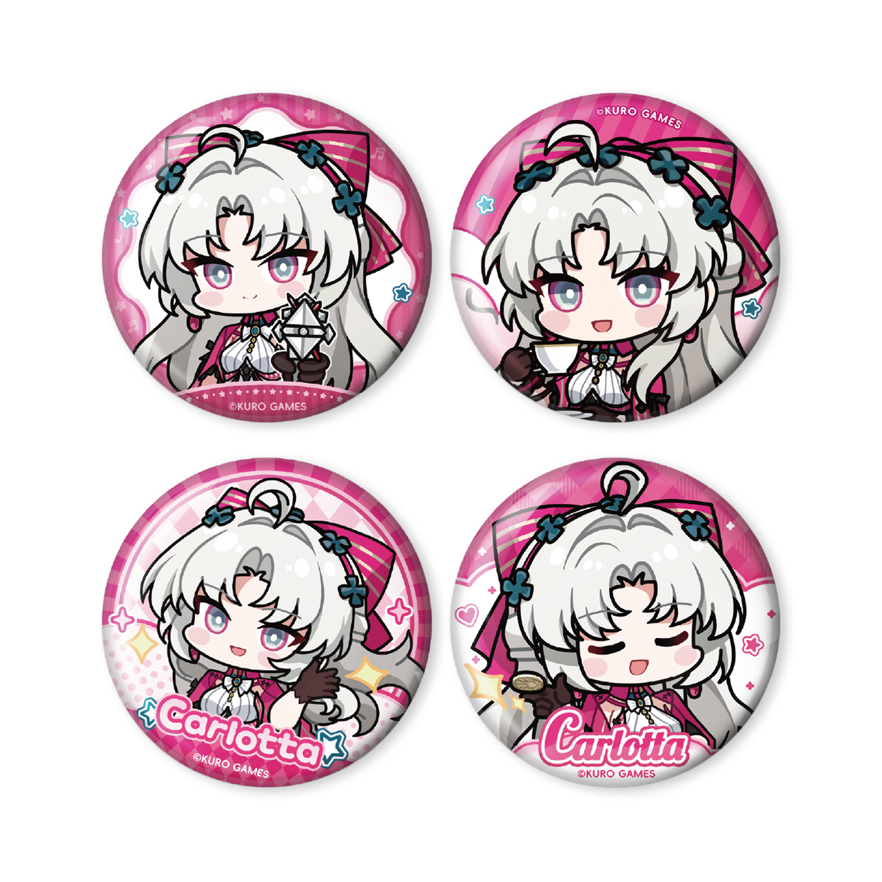 【Pre-Order】Wuthering Waves - Sticker Series Mini Badge Set