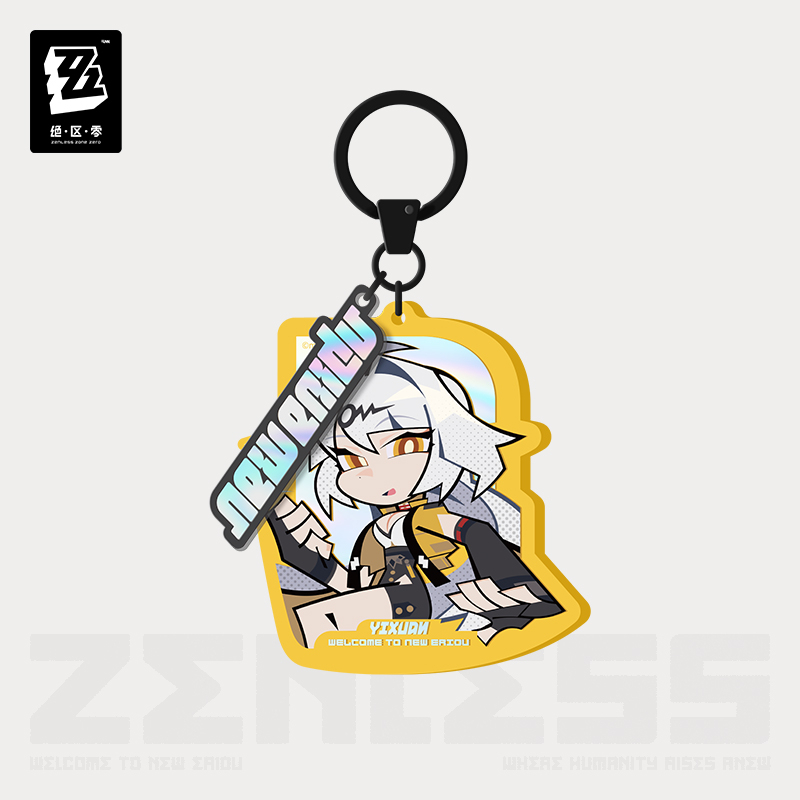 【Pre-order】Zenless Zone Zero - New Eridu Series Chibi Keychain: Yunkui Summit