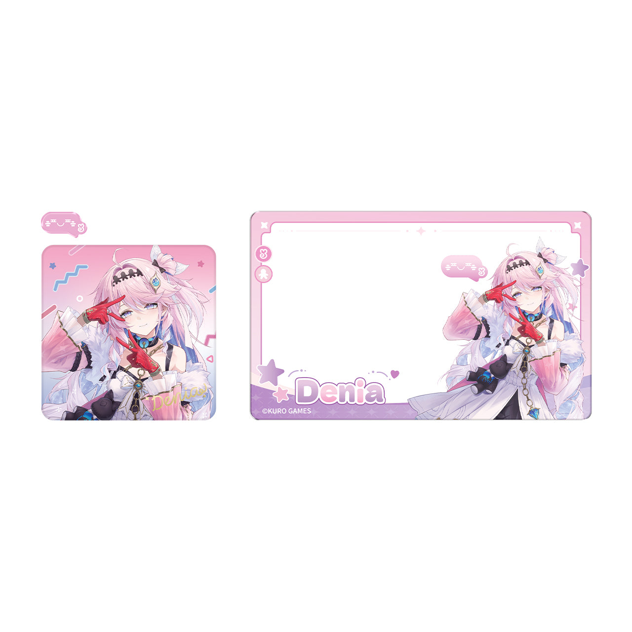 【Pre-Order】Wuthering Waves - Two Yeah Series Badge & Acrylic Clear Card Set