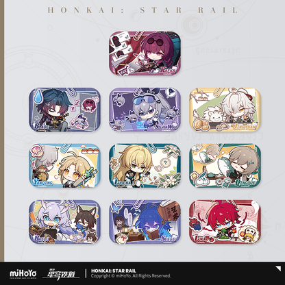 【Pre-Order】Honkai: Star Rail - Pom-Pom Photo Album Series Tinplate Badge