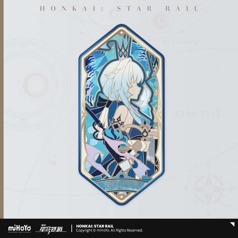 Honkai: Star Rail - As I've Written Series Tinplate Badge