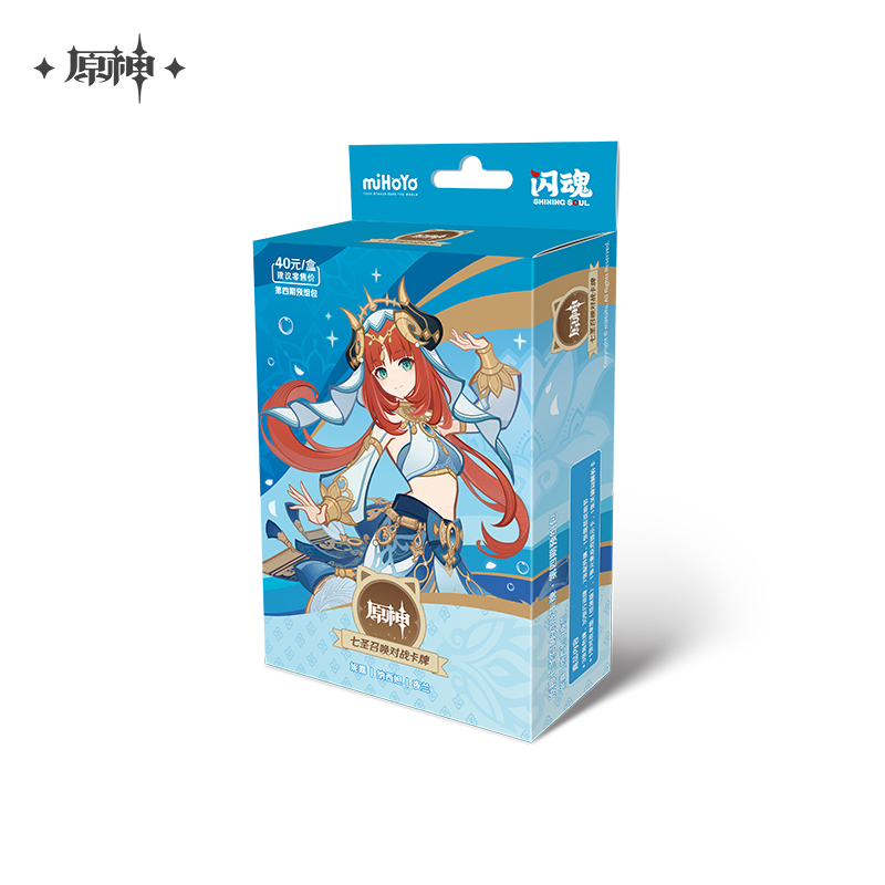 【Pre-Order】Genshin Impact – Genius Invokation TCG Pre-constructed Deck Vol. 4 (CHINESE ONLY)