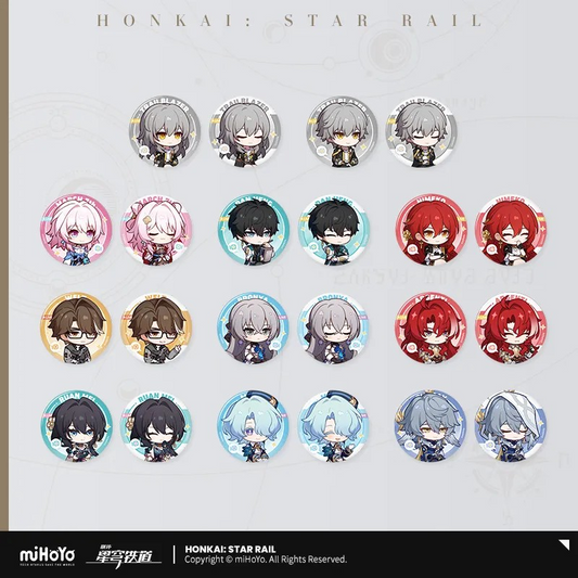 Honkai: Star Rail - Owlbert’s Reception Room Series Badge Set