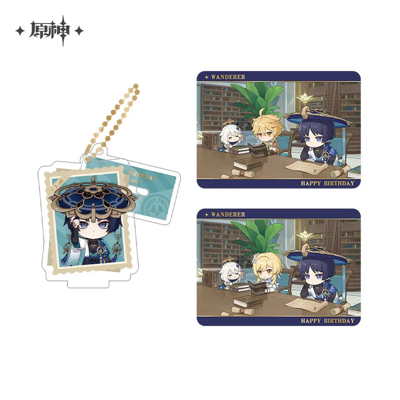 【Pre-Order】Genshin Impact - The Snapshot of a Jade-Covered Screen Character Standee Collection Card Set