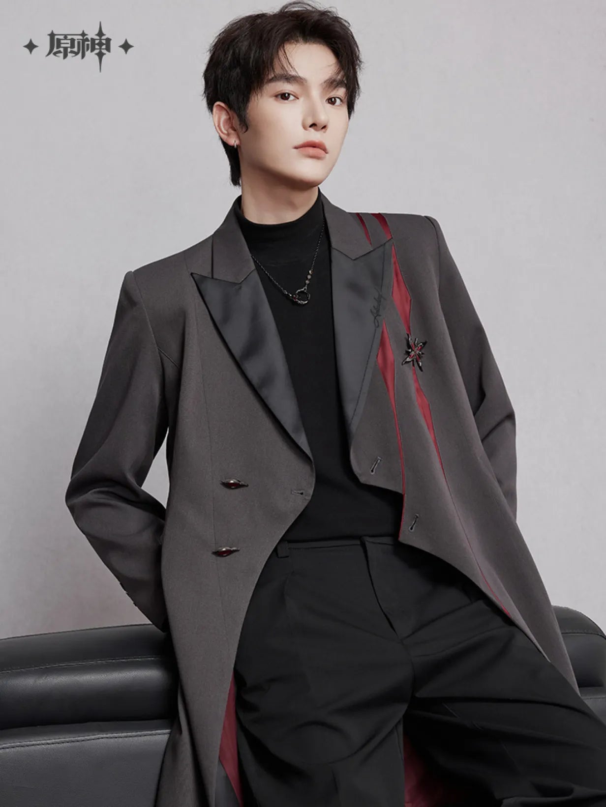 【Pre-order】Genshin Impact - Arlecchino Impression Casual Long Coat