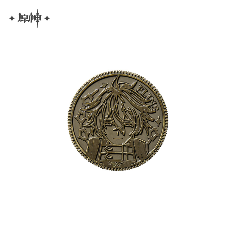 Geshin Impact - Flins Decision Coin Necklace Set