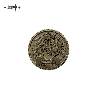 Geshin Impact - Flins Decision Coin Necklace Set