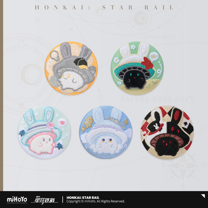 【Pre-order】Honkai: Star Rail - Bunny Mushy & Mushy Bunny Series Embroidered badge