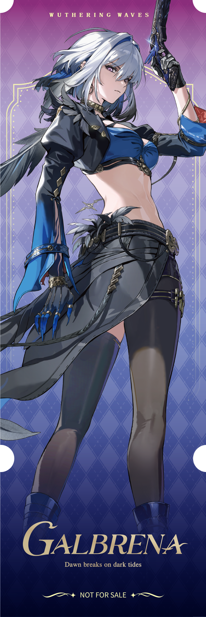 【Bonus Gift】Wuthering Waves - Resonator Themed Laser Ticket